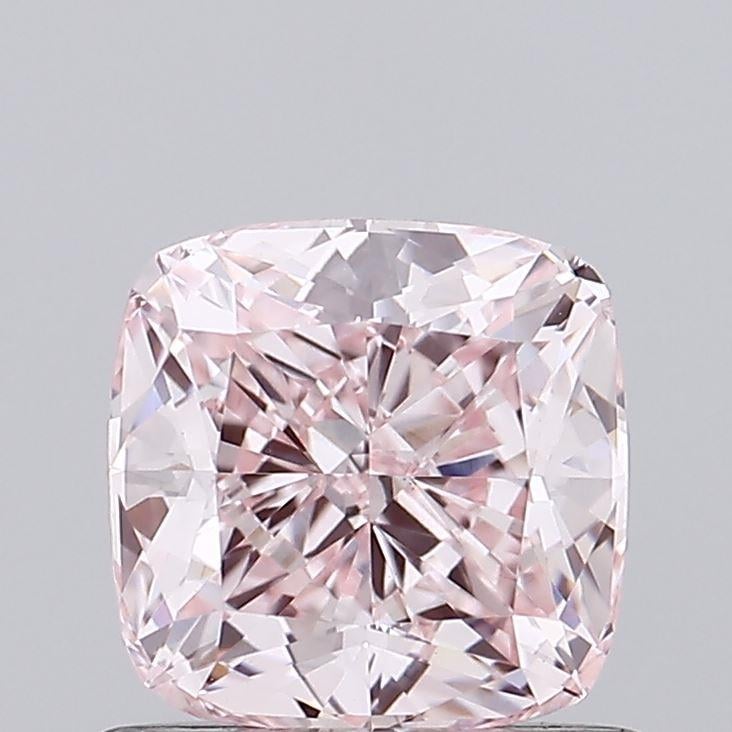 0.90 Ct. Fancy Pink Cushion Lab Grown Diamond