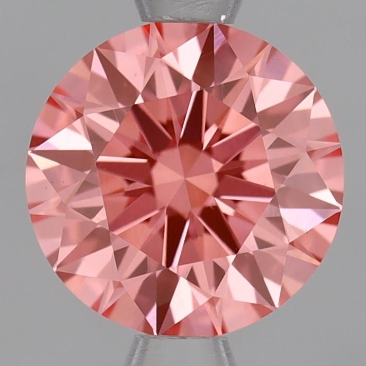 1.02 Ct. Fancy Vivid Pink Round Lab Grown Diamond