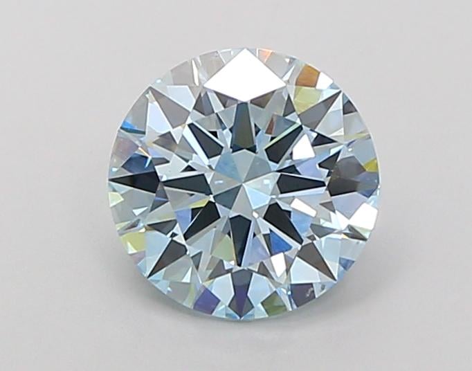 2.14 Ct. Fancy Intense  Blue Round Lab Grown Diamond
