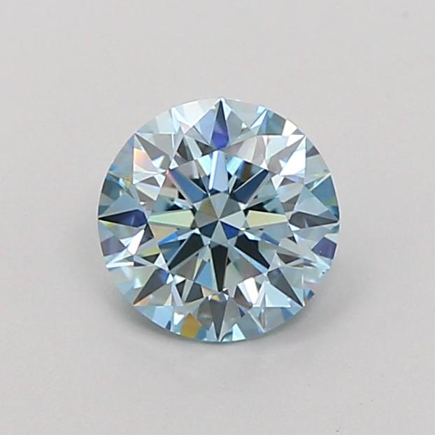 1.00 Ct. Fancy Vivid Blue Round Lab Grown Diamond