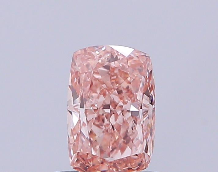 1.00 Ct. Fancy Brown Pink Cushion Lab Grown Diamond