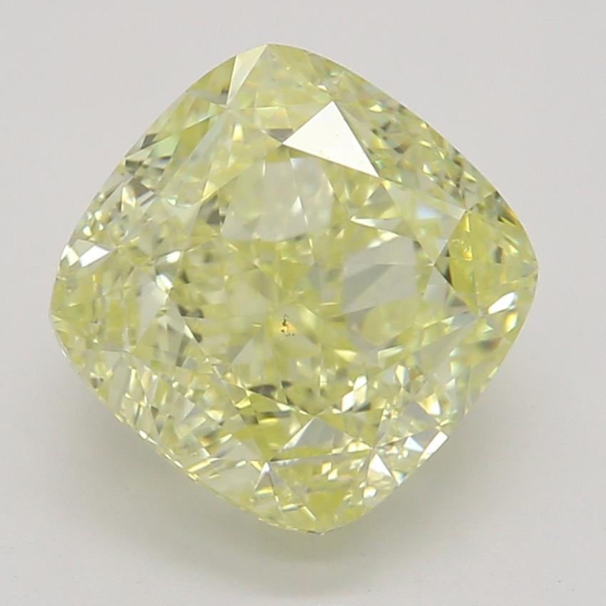 1.78 Ct. Fancy Yellow Cushion Diamond
