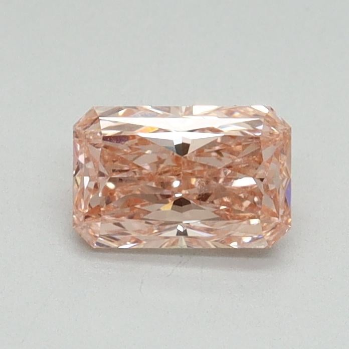 0.52 Ct. Fancy Intense Pink Radiant Lab Grown Diamond
