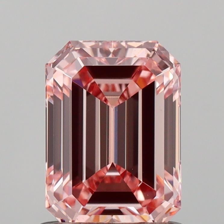 1.03 Ct. Fancy Intense  Pink Emerald Lab Grown Diamond