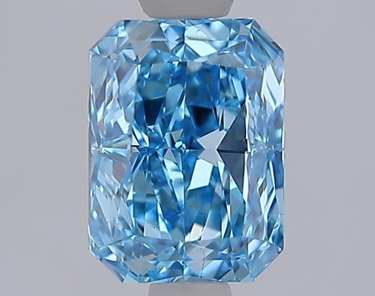 1.52 Ct. Fancy Vivid Blue Blue Radiant Lab Grown Diamond
