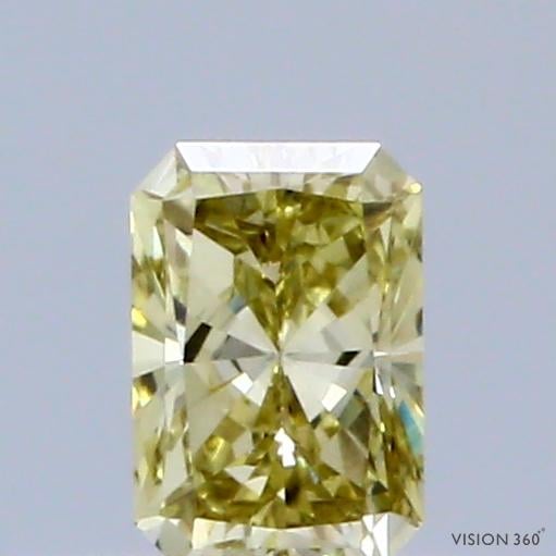 0.31 Ct. Fancy Intense Yellow Radiant Lab Grown Diamond