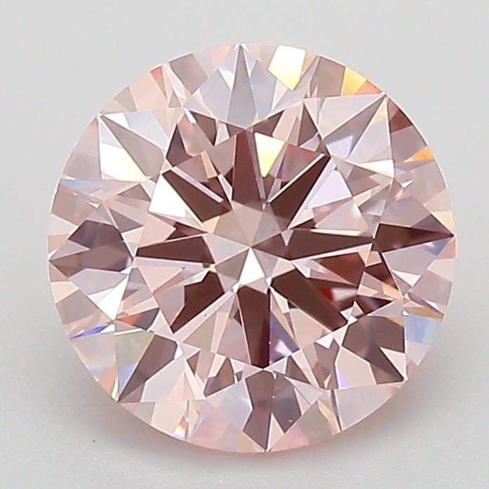 2.04 Ct. Fancy Intense Pink Round Lab Grown Diamond