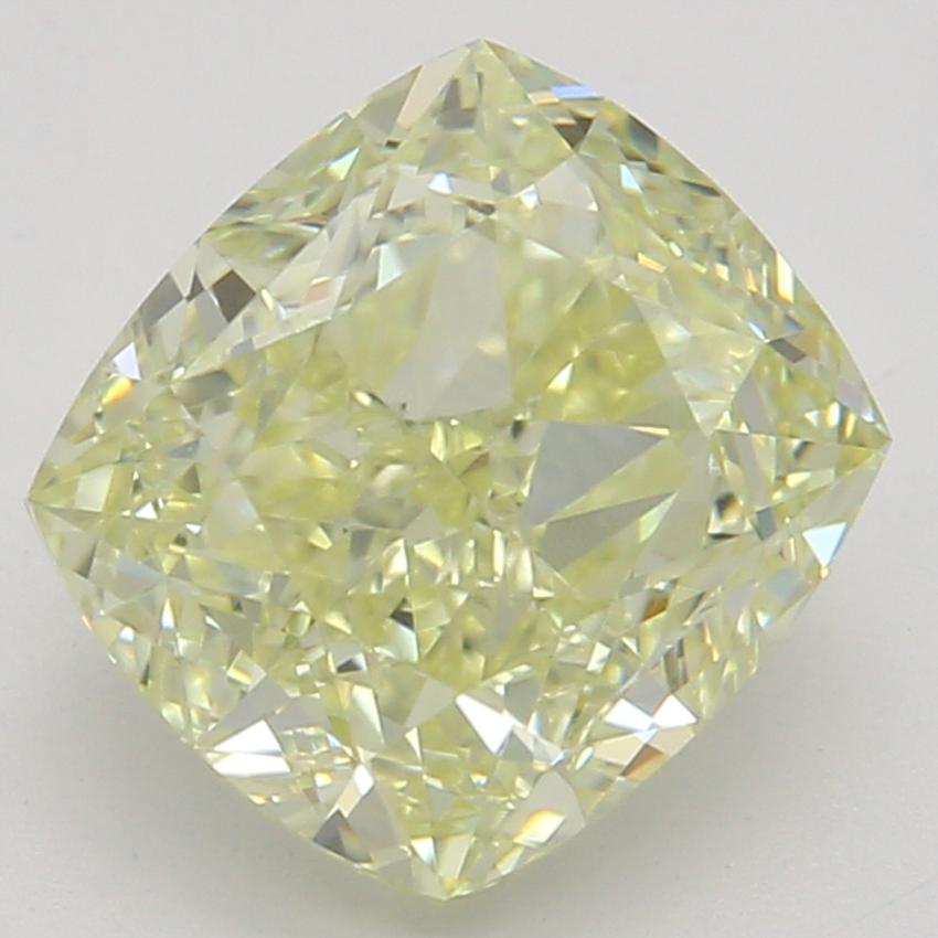 1.51 Ct. Fancy Light Yellow Cushion Diamond