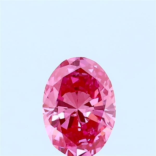 0.35 Ct. Fancy Pink Oval Lab Grown Diamond