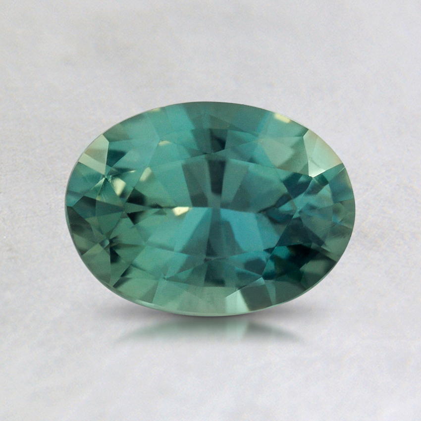 7x5mm Teal Oval Sapphire
