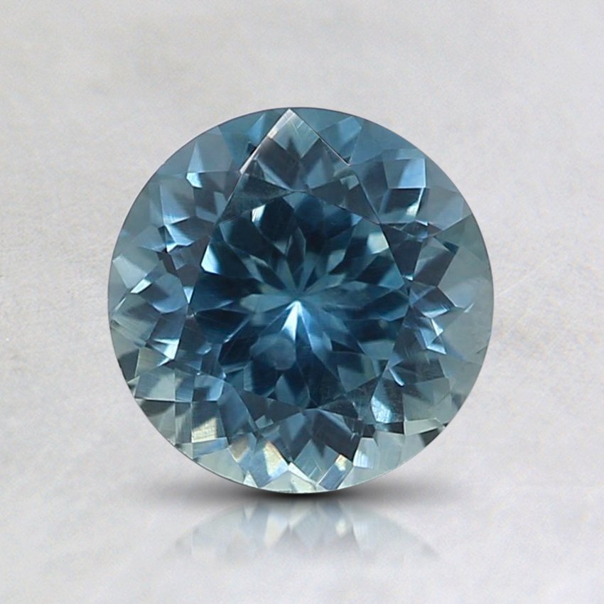 6.5mm Montana Teal Round Sapphire | STMT6.5RD3_4