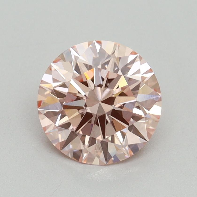 1.30 Ct. Fancy Intense Pink Round Lab Grown Diamond
