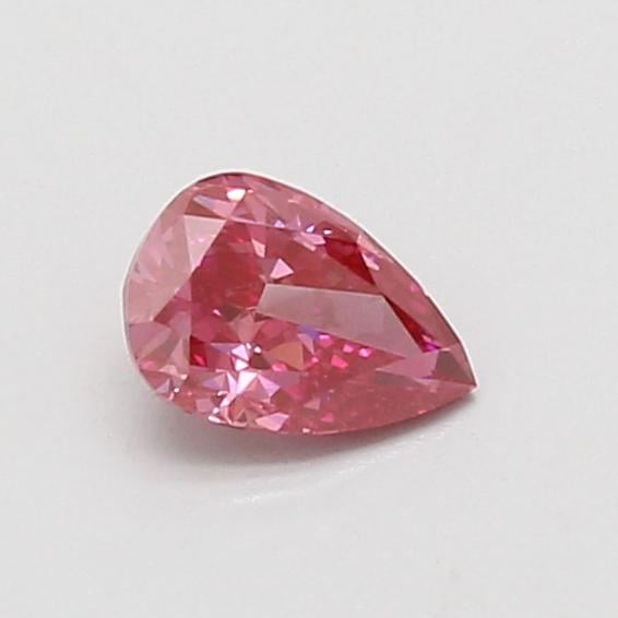 0.41 Ct. Fancy Vivid Pink Pear Lab Grown Diamond