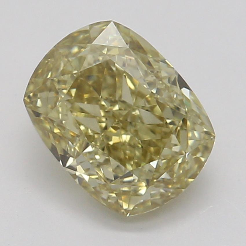 0.70 Ct. Fancy Brownish Yellow Cushion Diamond