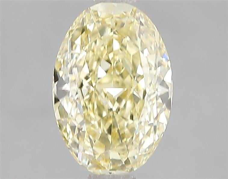 1.98 Ct. Fancy Intense Yellow Oval Lab Grown Diamond