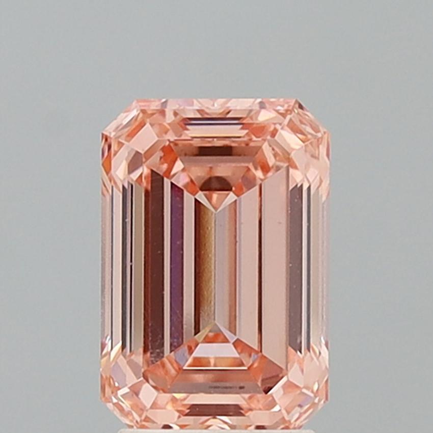 3.06 Ct. Fancy Intense Pink Emerald Lab Grown Diamond