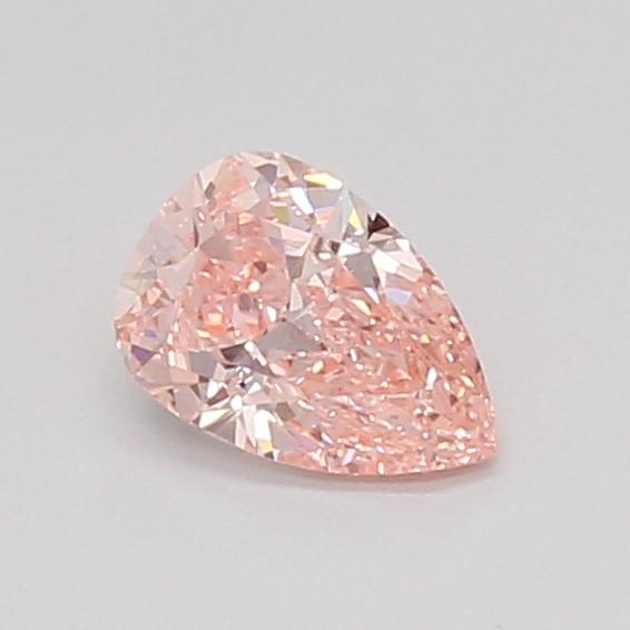0.53 Ct. Fancy Vivid Pink Pear Lab Grown Diamond