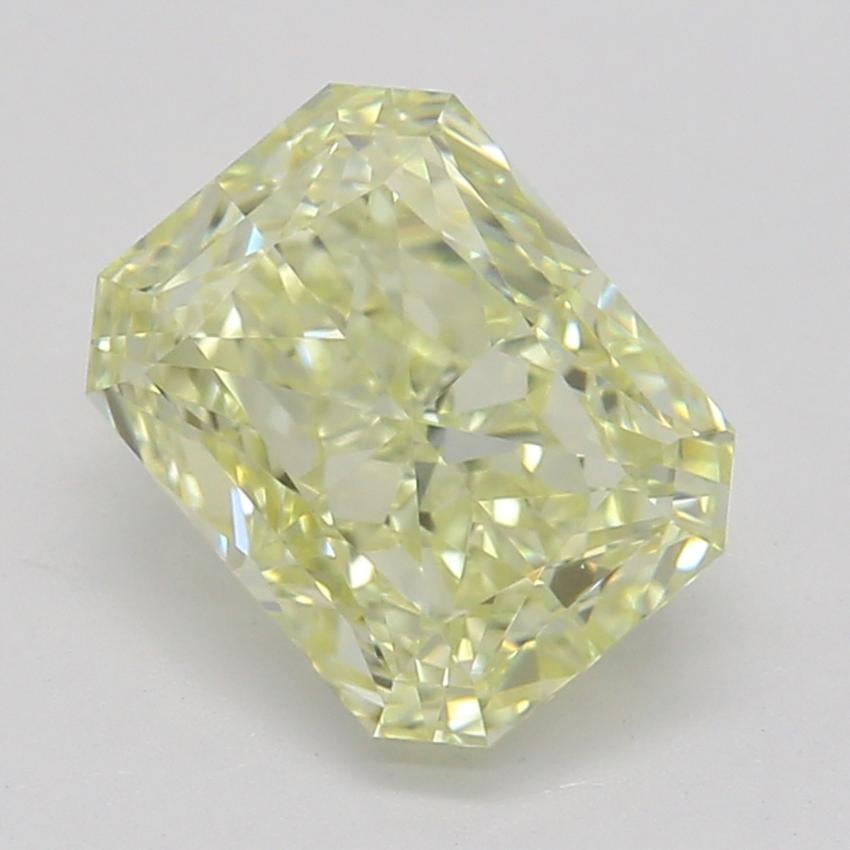 1.01 Ct. Fancy Light Yellow Radiant Diamond