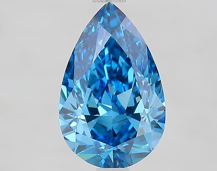 7.02 Ct. Fancy Vivid Pink Heart Lab Grown Diamond