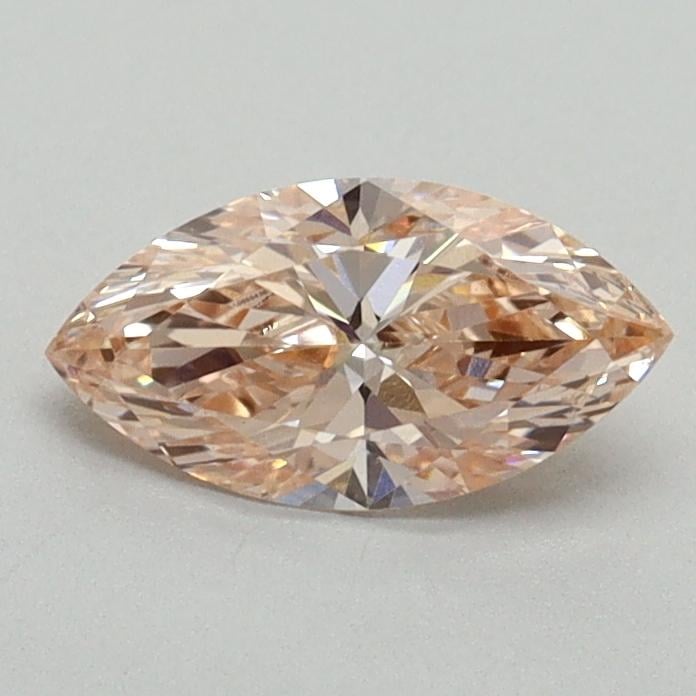 0.59 Ct. Fancy Intense Pink Marquise Lab Grown Diamond