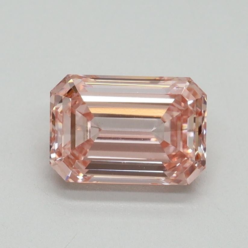 1.06 Ct. Fancy Intense Pink Emerald Lab Grown Diamond