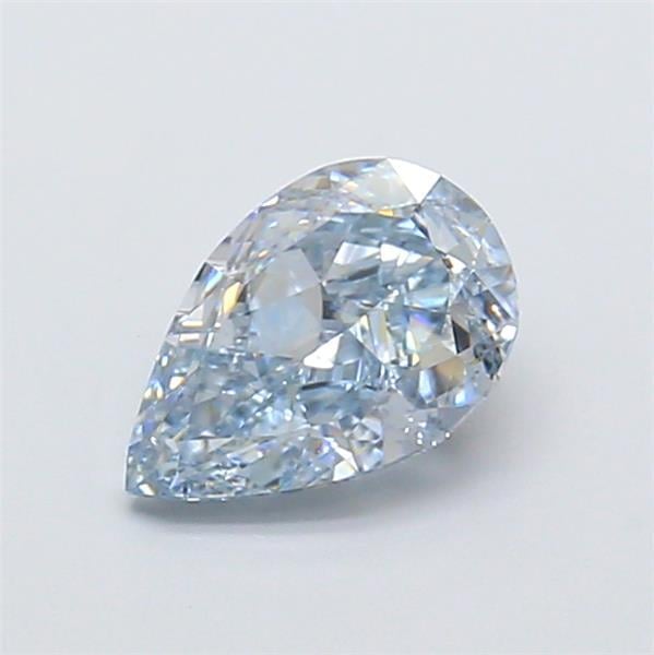 1.26 Ct. Fancy Intense  Blue Pear Lab Grown Diamond