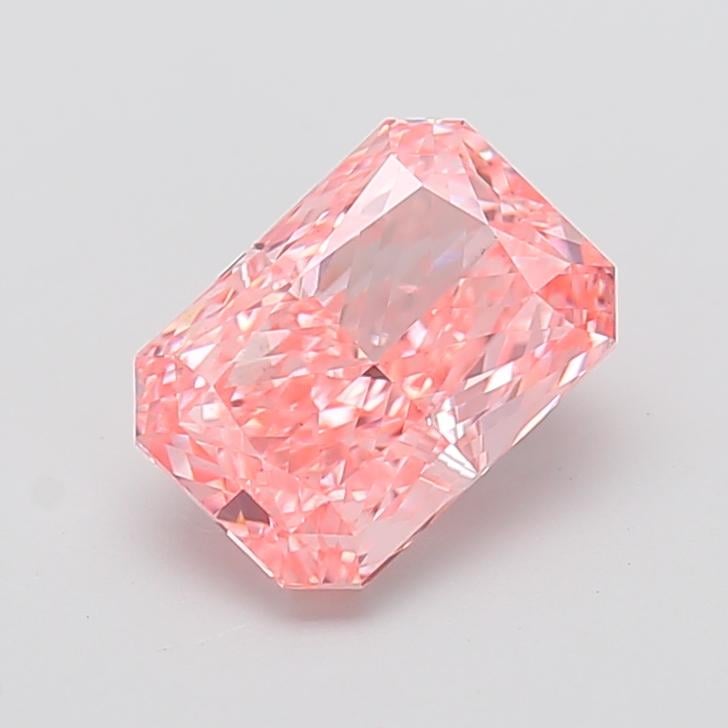 3.07 Ct. Fancy Pink Radiant Lab Grown Diamond