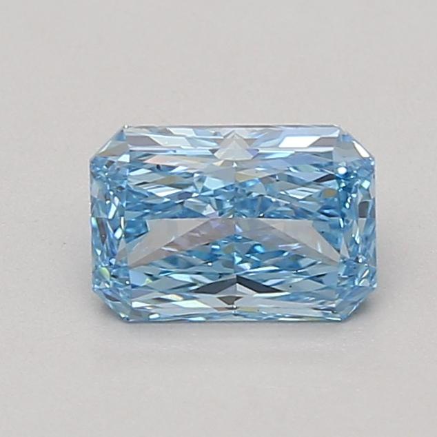 1.08 Ct. Fancy Vivid Blue Radiant Lab Grown Diamond