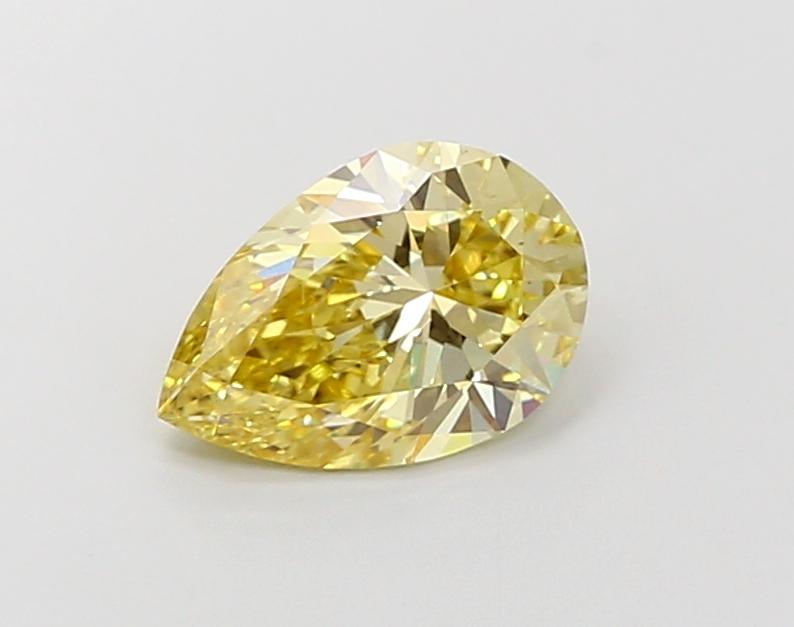 1.92 Ct. Fancy Intense Yellow Pear Lab Grown Diamond