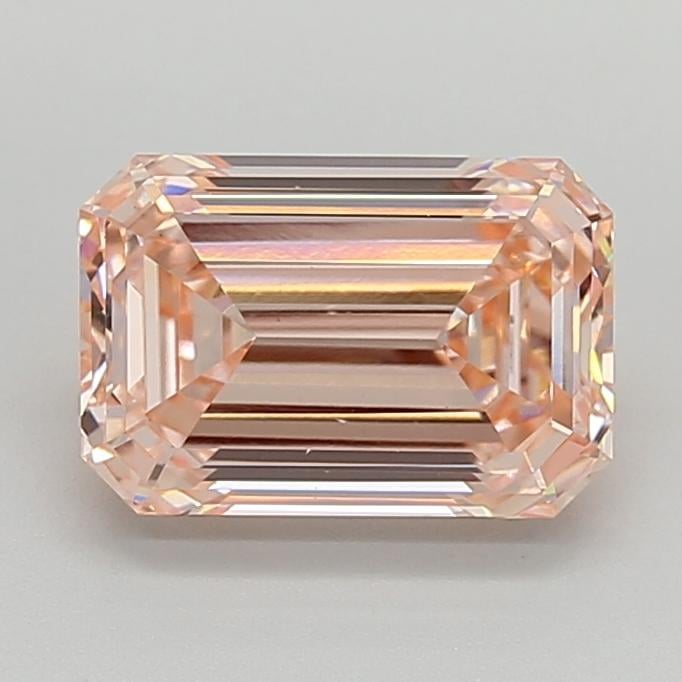 3.03 Ct. Fancy Intense  Pink Emerald Lab Grown Diamond