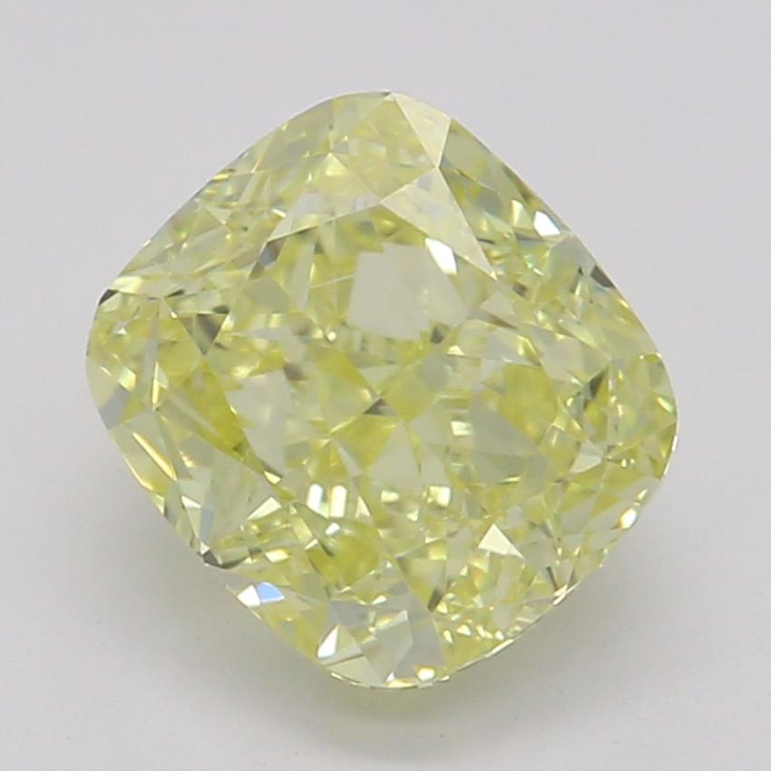 1.01 Ct. Fancy Intense Yellow Cushion Diamond