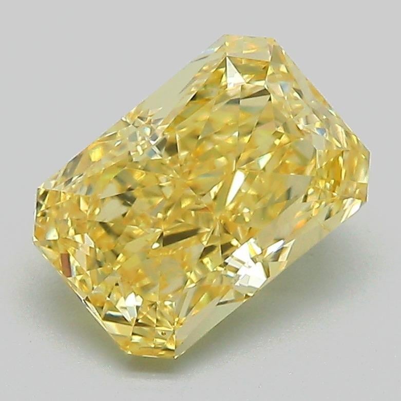 2.07 Ct. Fancy Intense Yellow Radiant Lab Grown Diamond