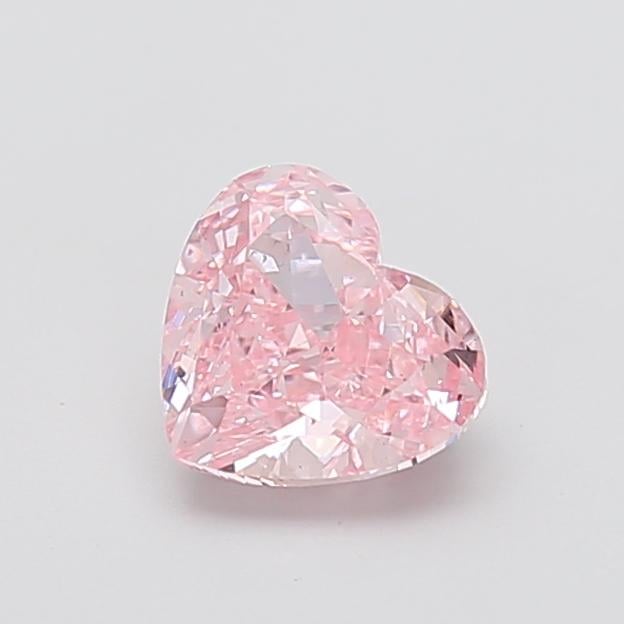 1.53 Ct. Fancy Intense  Pink Heart Lab Grown Diamond
