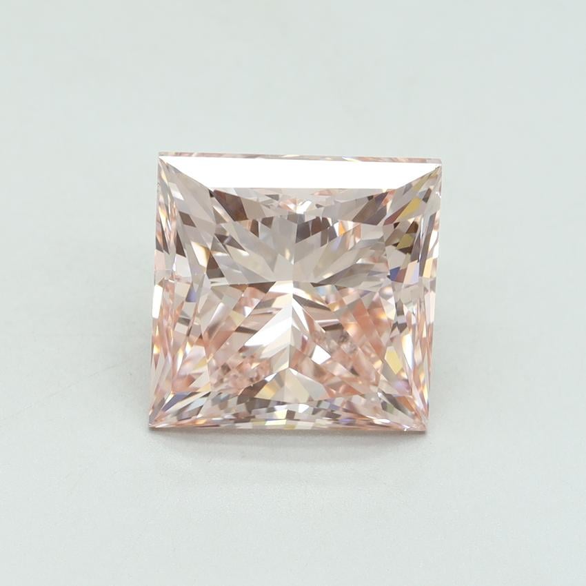 5.02 Ct. Fancy Intense Pink Princess Lab Grown Diamond