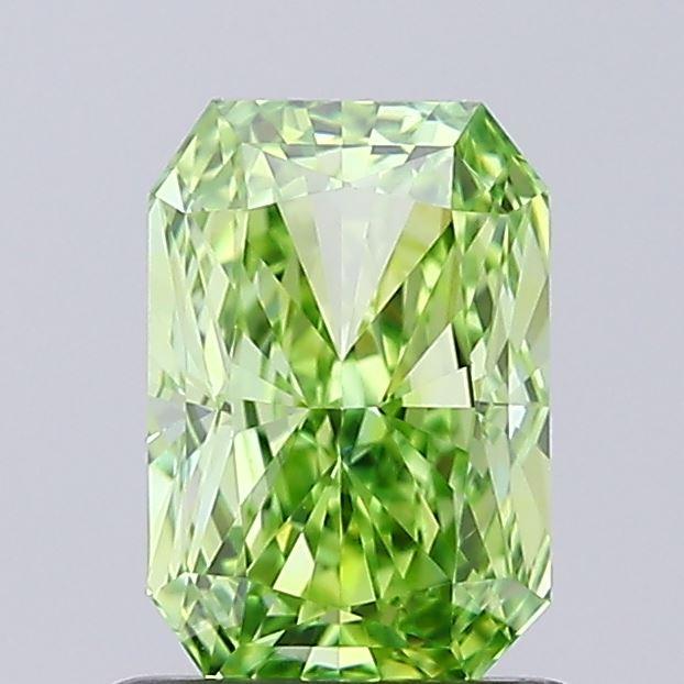 1.00 Ct. Fancy Intense Green Radiant Lab Grown Diamond