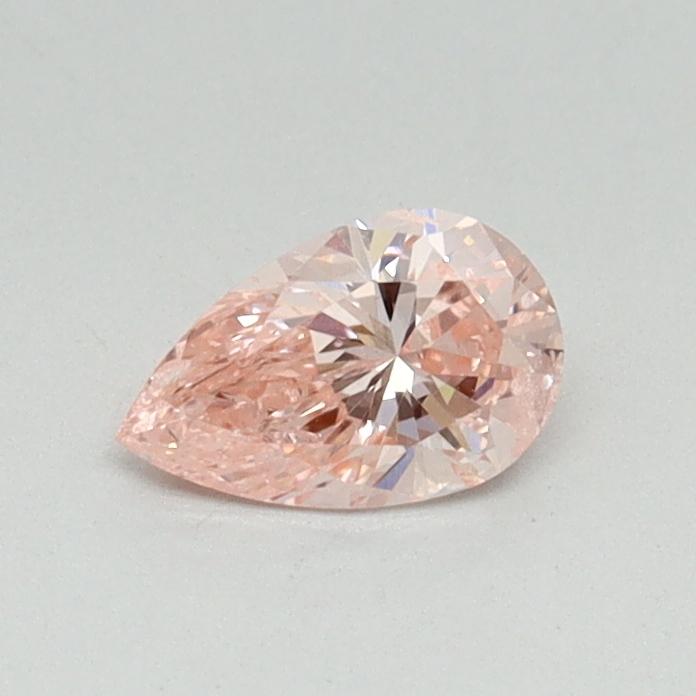 0.35 Ct. Fancy Intense Pink Pear Lab Grown Diamond