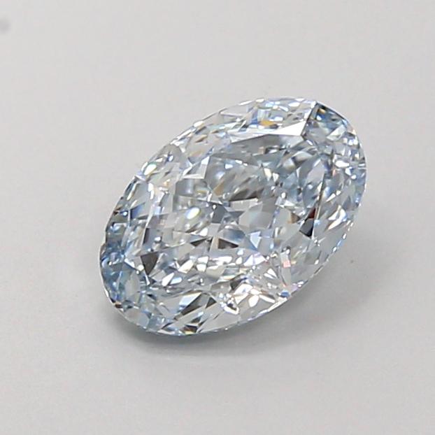 1.10 Ct. Fancy Blue Oval Lab Grown Diamond