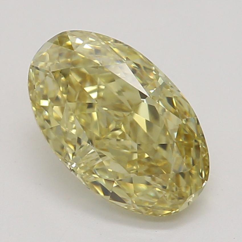 0.73 Ct. Fancy Brownish Yellow Oval Diamond
