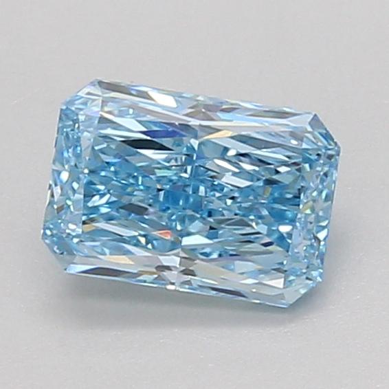 1.06 Ct. Fancy Vivid Blue Radiant Lab Grown Diamond
