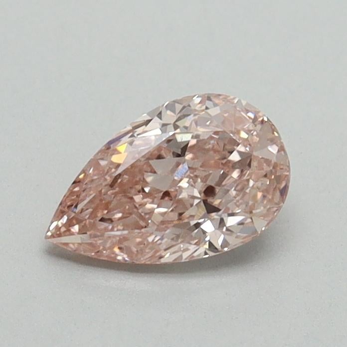 0.55 Ct. Fancy Intense Pink Pear Lab Grown Diamond
