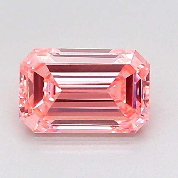 1.00 Ct. Fancy Vivid Pink Emerald Lab Grown Diamond