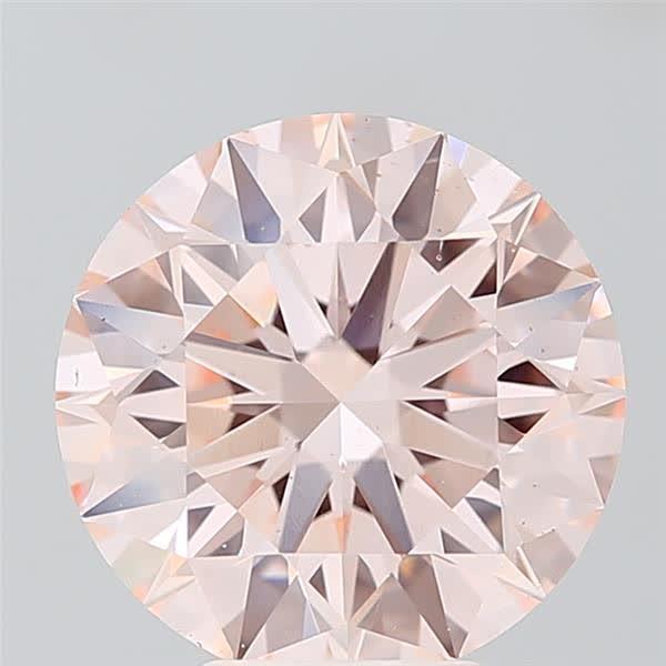 5.05 Ct. Fancy Pink Round Lab Grown Diamond