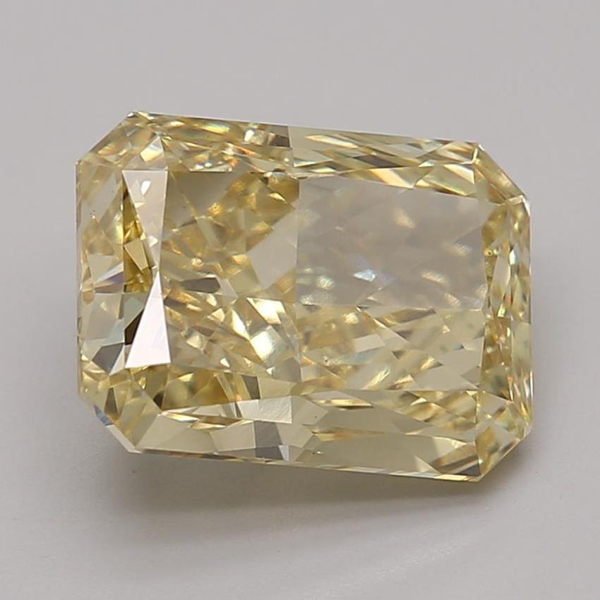 3.87 Ct. Fancy Intense Yellow Radiant Lab Grown Diamond