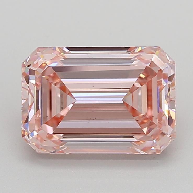 3.90 Ct. Fancy Intense  Pink Emerald Lab Grown Diamond
