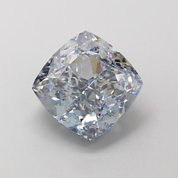 1.76 Ct. Fancy Blue Cushion Lab Grown Diamond