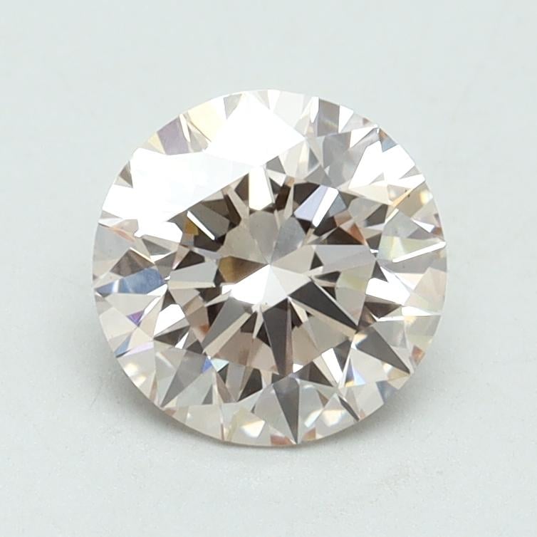 1.17 Ct. Light Pink Round Lab Grown Diamond
