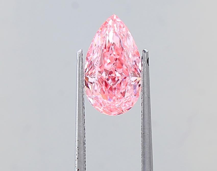 2.06 Ct. Fancy Pink Pear Lab Grown Diamond