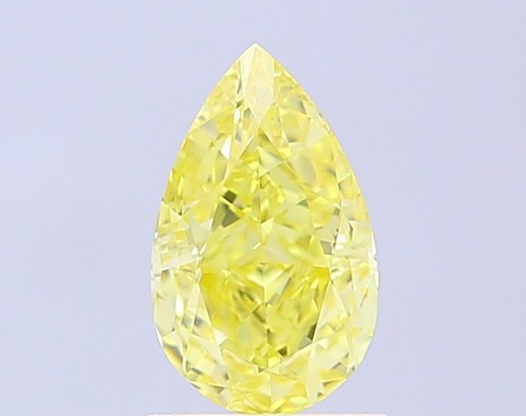 1.10 Ct. Fancy Yellow Pear Lab Grown Diamond