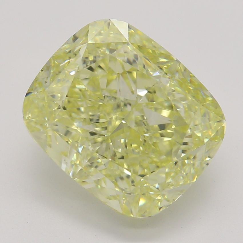 3.01 Ct. Fancy Yellow Cushion Diamond