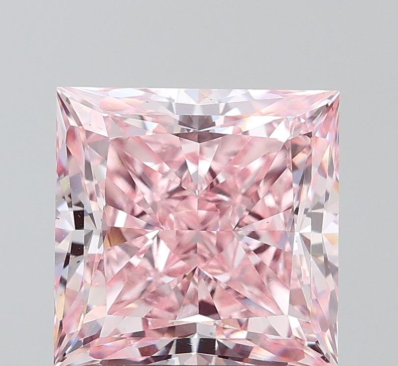 4.80 Ct. Fancy Intense Pink Princess Lab Grown Diamond